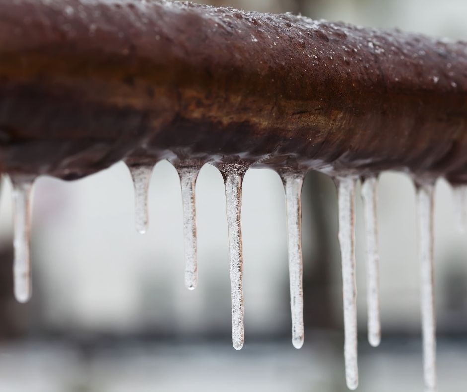 Frozen water pipes